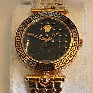 Versace VK7250015 Vanitas Ladies Quartz Watch New.